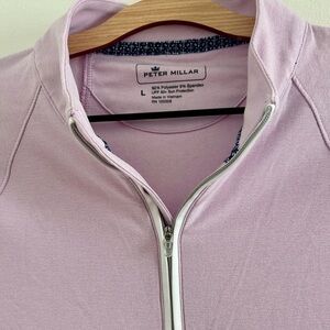 Women’s Peter Millar Golf Pullover Large Purple